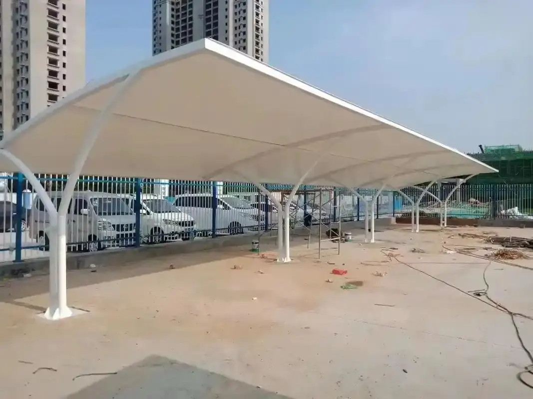 贵州六枝特园区停车棚为何生锈漏水？选购膜结构先避开这三个坑